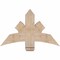 Ekena Millwork Davenport Smooth Timber Gable Bracket, Douglas Fir, 36"W x 23"H x 5 1/2"D x 5 1/2"F, 15/12 Pitch GBW036X23X0606DAV00SDF - alternate 1